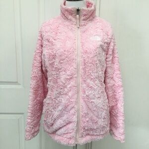 The North Face Girls Barbie Core Reversible Jacket Pink XL